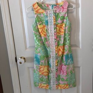 Lilly Pulitzer “What the Shell” shift dress
